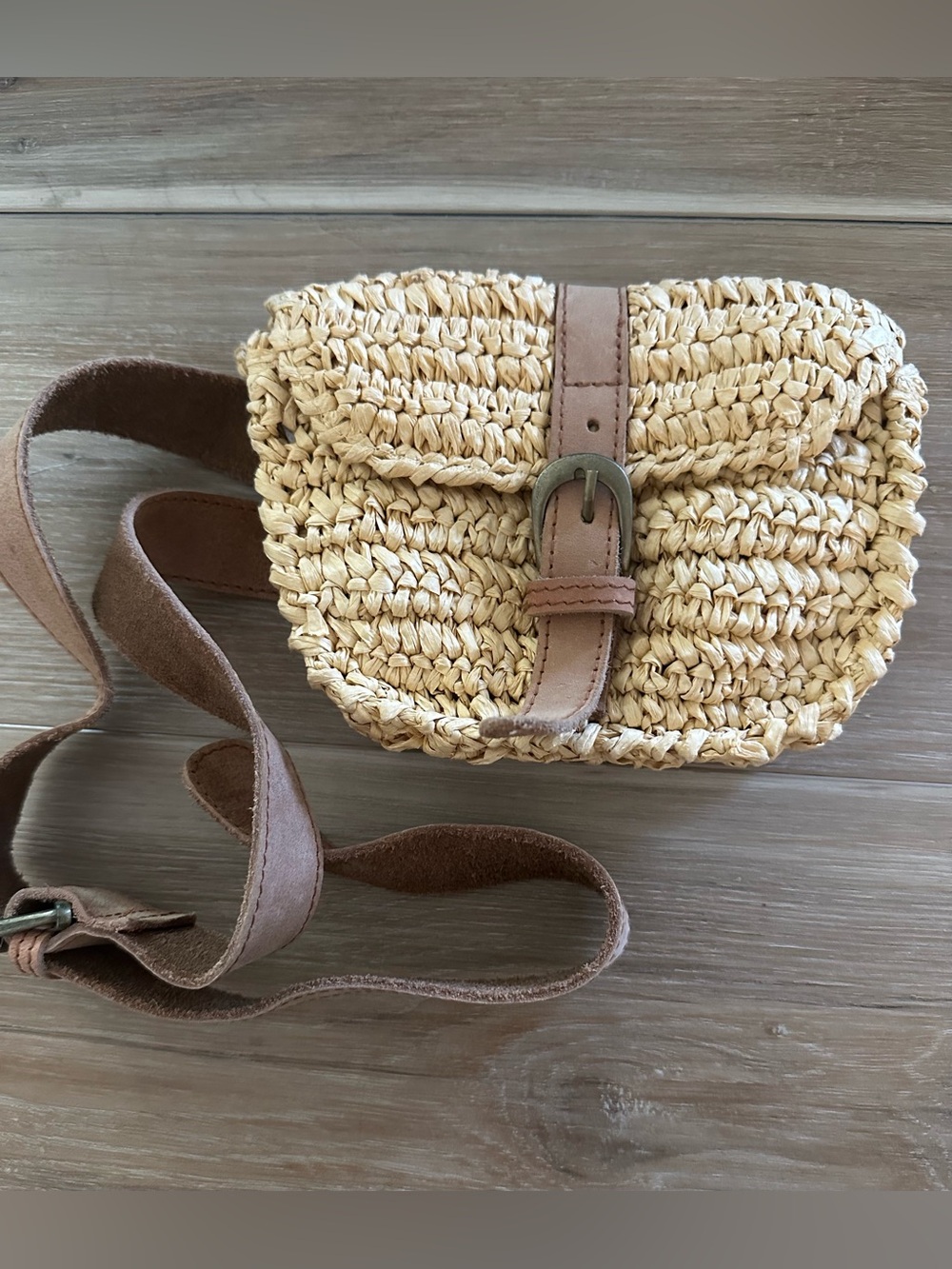 Sundance/Anabaglish Raffia Waist Bag - Picture 2 of 9